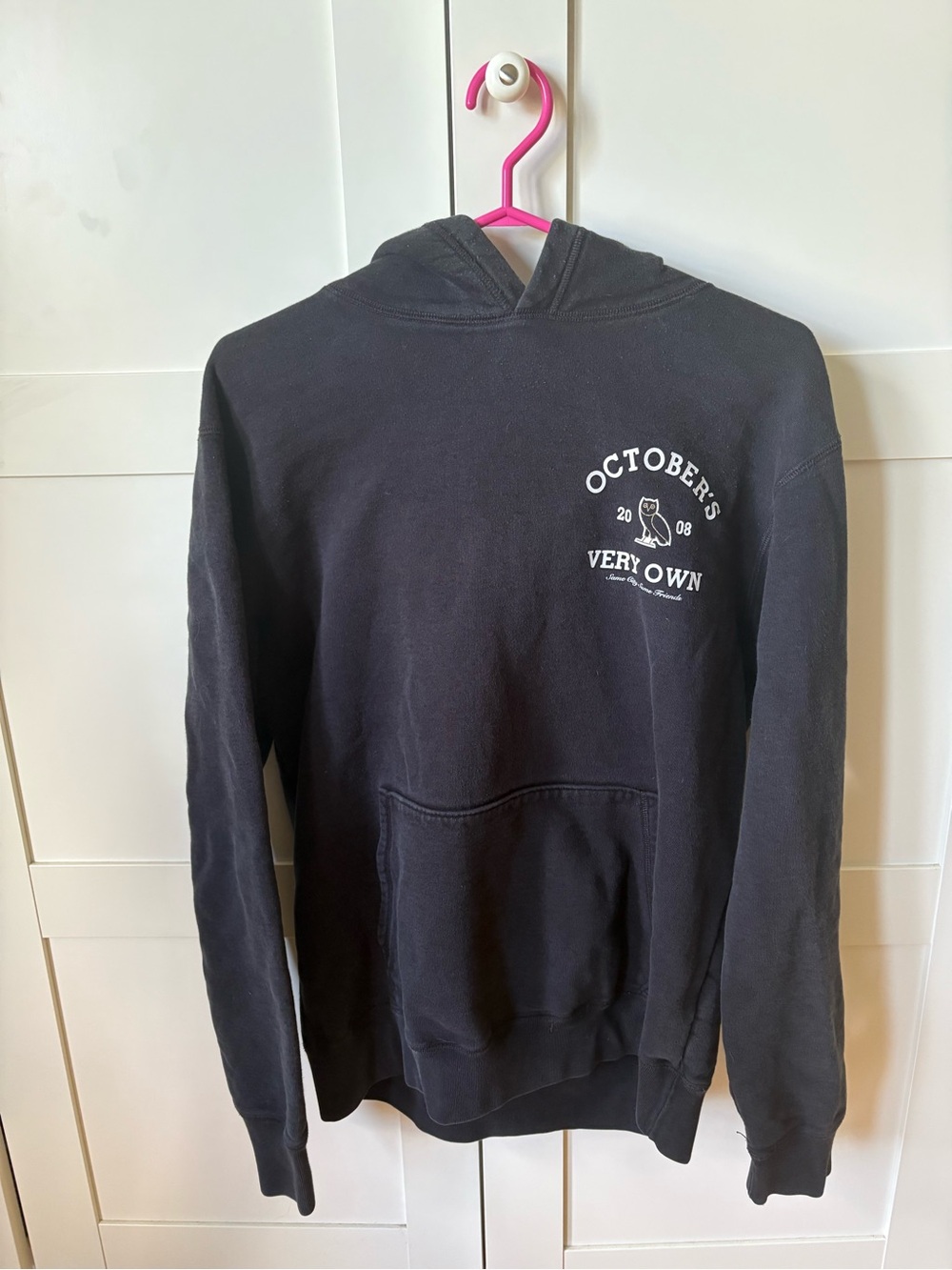 OVO Black Logo Hoodie Men’s L